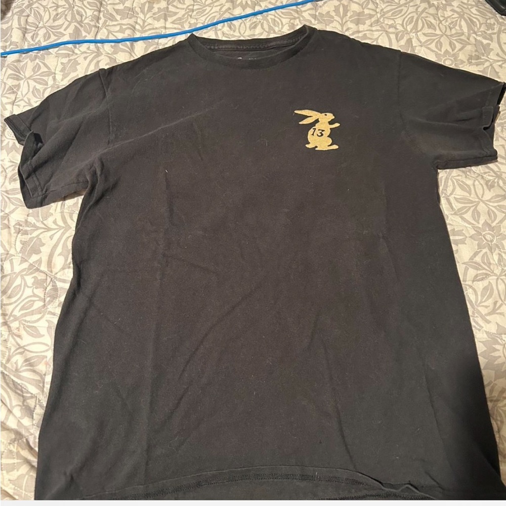 Empyre Black Tee with Gold Graphic
